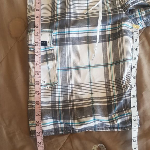 O'Neill Mens Shorts Size 34 Board  Santa Cruz Surf Logo Swim Cargo Beach Surfing - Picture 12 of 14